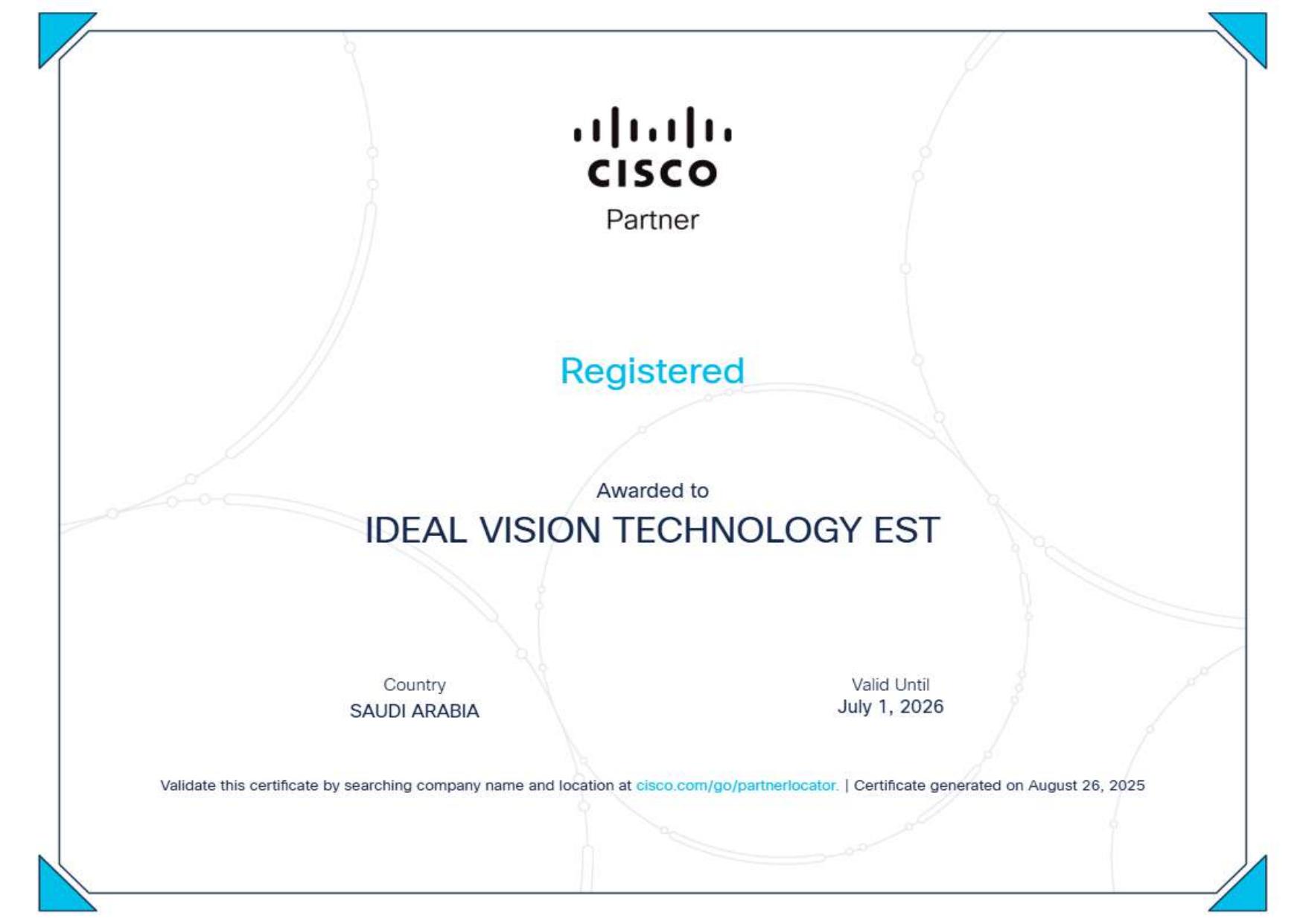 Cisco Registered Partner